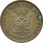 Deutschland, Schwarzburg-Sonderhausen, 3 Pfennige 1870 A, Berlin
