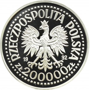 Poland, Third Republic, 200000 zloty 1992, Expo Sevilla 92, Warsaw, UNC
