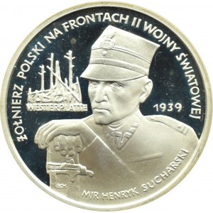 Poland, People's Republic of Poland, 5000 gold 1989, Major H. Sucharski, Warsaw, UNC