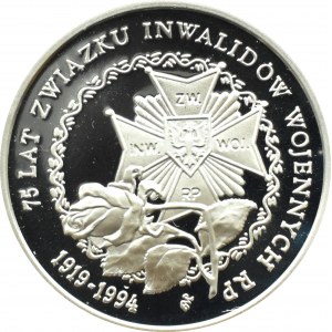 Poland, III RP, 200000 zloty 1994, Union of Invalids, Warsaw, UNC