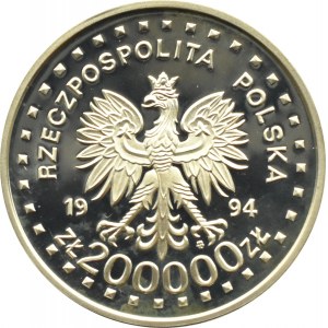 Polen, III RP, 200000 Zloty 1994, Kościuszko-Aufstand, Warschau, UNC