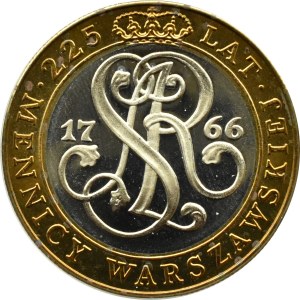 Polsko, III RP, 20000 zlotých 1991, 225 let Varšavské mincovny, Varšava, UNC