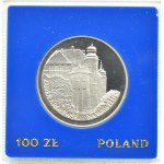 Polsko, Polská lidová republika, 100 zlotých 1977, Královský hrad - Wawel, Varšava, UNC
