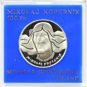 Polsko, PRL, 100 zlotých 1974, M. Kopernik, Varšava, UNC