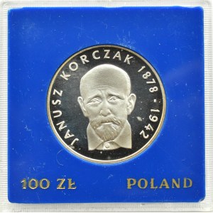 Polska, PRL, 100 złotych 1978, J. Korczak, Warszawa, UNC