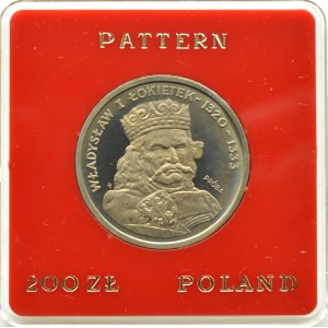 Poland, People's Republic of Poland, 200 zloty 1986, Władysław Łokietek, sample, Warsaw, UNC