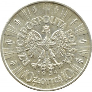 Poland, Second Republic, Józef Piłsudski, 10 zloty 1934, Warsaw