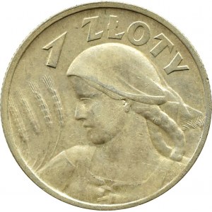 Poland, Second Republic, Spikes, 1 zloty 1925, London