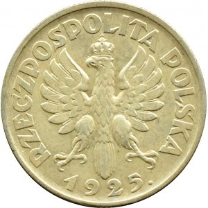 Polsko, Druhá republika, hroty, 1 zlotý 1925, Londýn