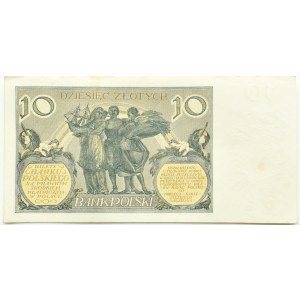 Polska, II RP, 10 złotych 1929, seria GM, Warszawa, piękne