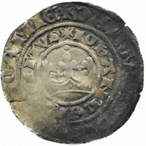 Bohemia, John I of Luxembourg (1310-1346), Prague penny, Kutná Hora