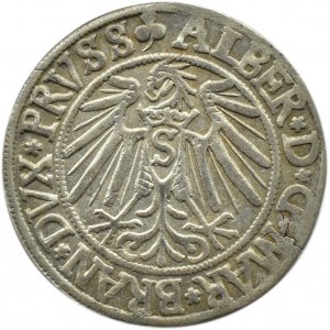 Ducal Prussia, Albrecht, Prussian penny 1541, Königsberg