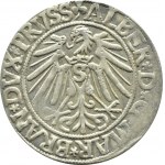 Knížecí Prusko, Albrecht, pruský groš 1545, Königsberg