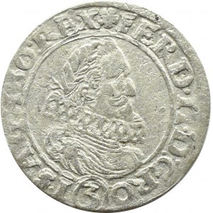 Silesia, Leopold I, 3 krajcary 1626 HR, Wrocław