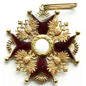 Rusko, 19./20. století, Řád svatého Stanislava, zlato 56