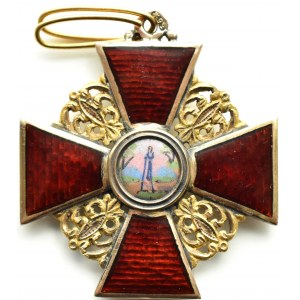 Russia, 19th/20th century, Order of St. Anne third class, gold 56