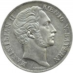 Německo, Bavorsko, Maxmilián II., 2 mariánské guldenů 1855, Mnichov