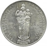 Niemcy, Bawaria, Maksymilian II, 2 guldeny maryjne 1855, Monachium