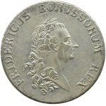 Německo, Prusko, Fridrich II Veliký, tolar 1779 A, Berlín