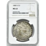 USA, Morgan, Dollar 1880, Philadelphia, NGC MS63