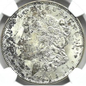 USA, Morgan, Dollar 1921, Philadelphia, NGC MS63