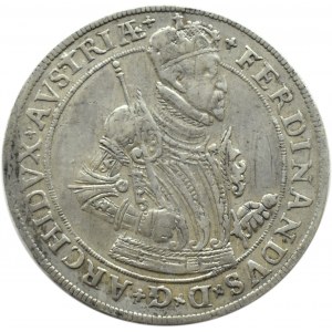 Rakousko, arcivévoda. Ferdinand II Habsburský (1564-1595), tolar bez datace, sál