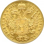 Austria-Hungary, Franz Joseph I, 1 ducat 1915, Vienna, UNC