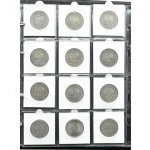 Poland, People's Republic of Poland, 1959-1994 coin lot in holders in a clasper