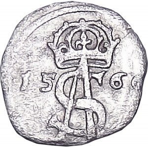 Zygmunt II August, dwudenar 1566, Wilno