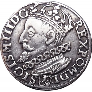 Sigismund III Vasa, trojak 1600, Cracow, OKAZOWY