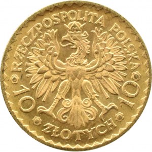 Poland, Second Republic, Bolesław Chrobry, 10 zloty 1925, Warsaw, UNC