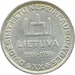 Litva, prezident Smetona, 10 litů 1938