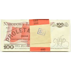Poland, People's Republic of Poland, 100 zloty bank parcel 1986, Warsaw, SS series