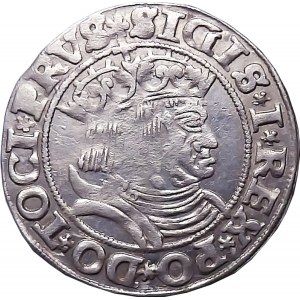 Sigismund I. der Alte, Pfennig 1531, Toruń SCHÖN