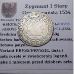 Sigismund I the Old, penny 1534, Toruń