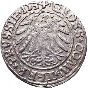 Sigismund I the Old, 1534 penny, Torun VERY nice