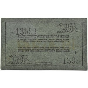 Niemcy, Wschodnia Afryka, 5 rupii, 1 luty 1916, Tabora, szary