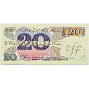 Polska, PRL, R. Traugutt, 20 złotych 1982, seria T, Warszawa, UNC