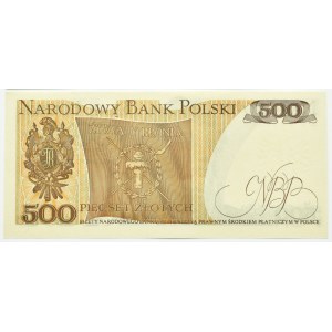 Polsko, PRL, T. Kosciuszko, 500 zlotých 1982, série DU, Varšava, UNC