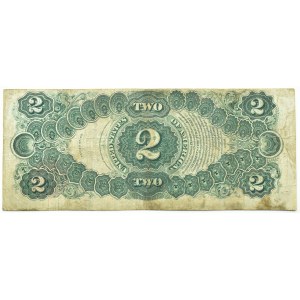 USA, 2 Dollar 1917, T. Jefferson, Serie B/D, Großformat