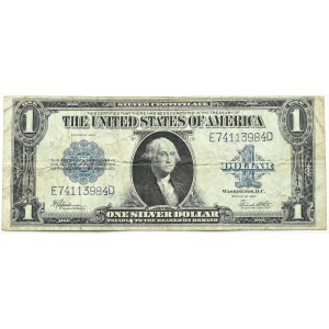 USA, 1 dolar 1923, série E/D, G. Washington, velký formát