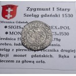 Zygmunt I the Old, 1530 shekel, Gdansk, Poland