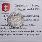 Zygmunt I the Old, 1531 shekel, Gdansk, Poland