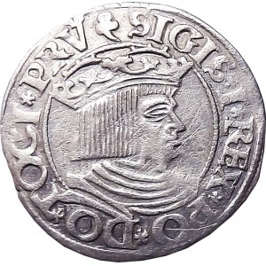 Zikmund I. Starý, groš 1535, Gdaňsk DÁMA
