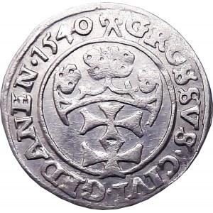 Sigismund I the Old, penny 1540, Gdansk PRV