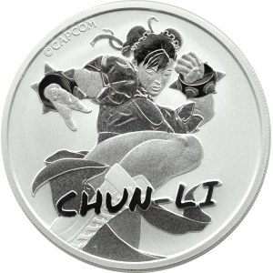 Tuvalu, dolar 2022, Chun-Li, Perth, UNC