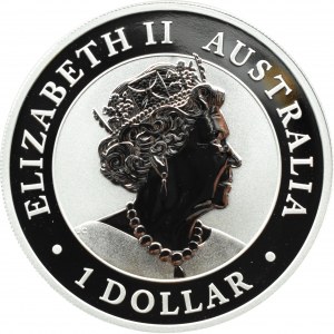 Austrálie, dolar 2023 P, Kookaburra, Perth, UNC