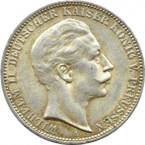 Niemcy, Prusy, Wilhelm II, 3 marki 1912 A, Berlin
