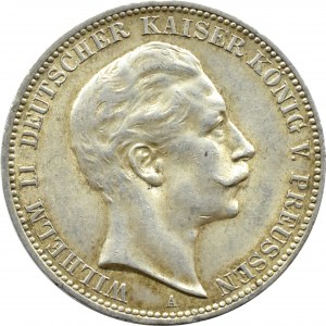Germany, Prussia, Wilhelm II, 3 marks 1912 A, Berlin
