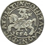 Sigismund II Augustus, half-penny 1554, Vilnius, LITVA/LI, VERY RARE